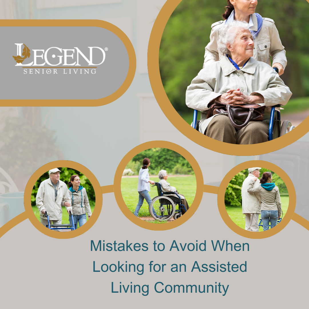 Mistakes to Avoid When Looking for an Assisted Living Community